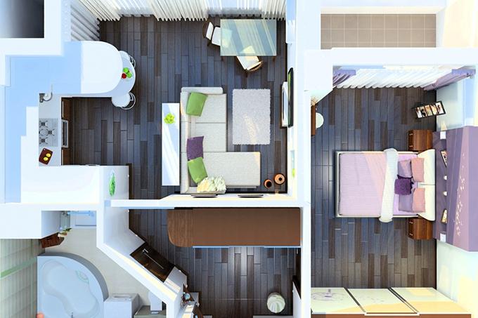Красивый дизайн квартиры ( фото) | «Печёный»
