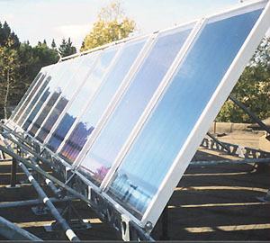 Солнечный коллектор система отопления дома